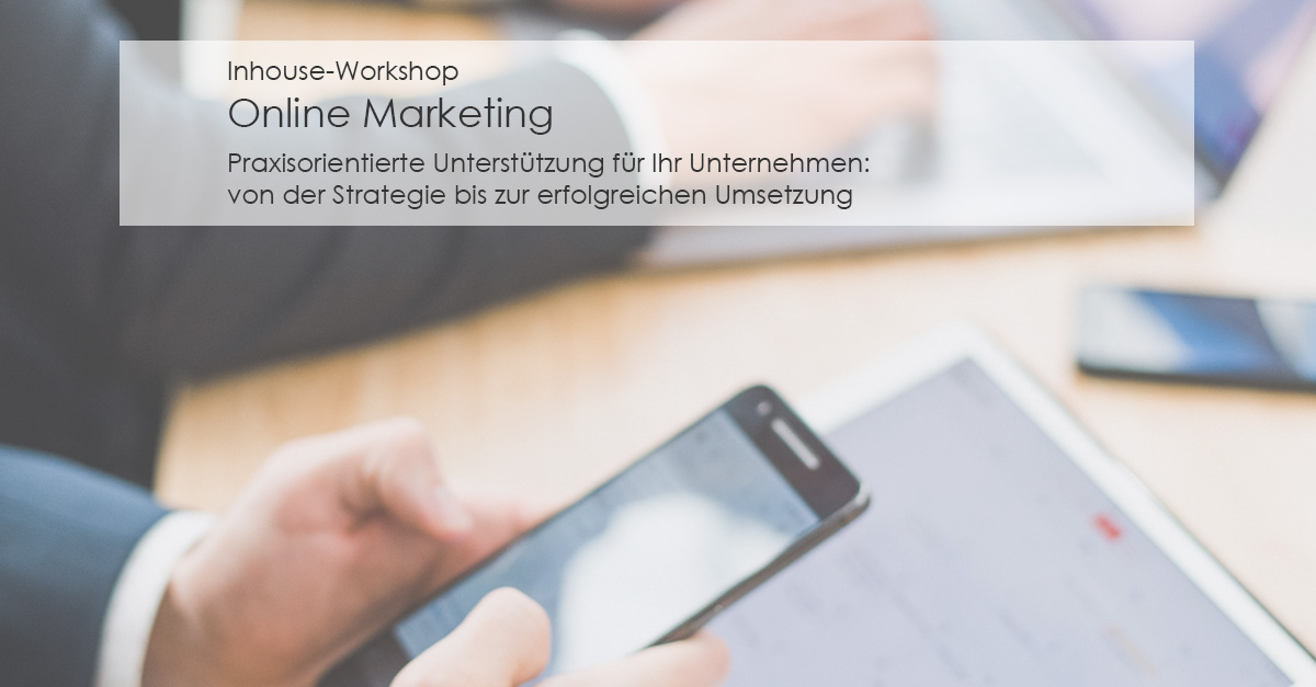 Inhouse-Workshop Online Marketing