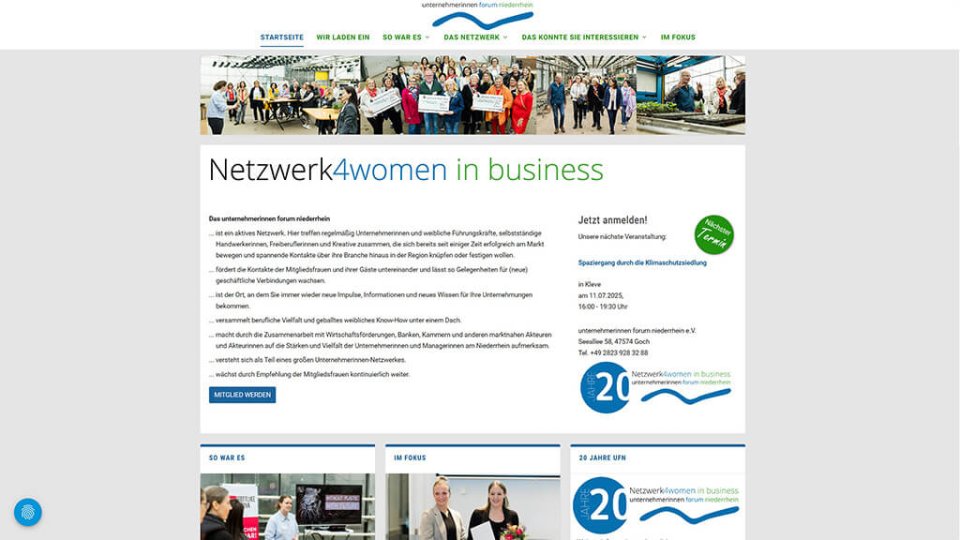 Unternehmerinnen Forum Niederrhein
